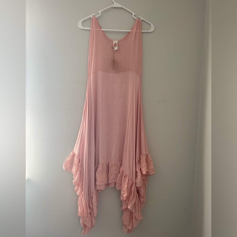 NWT Marigold LA Pink Sleeveless Dress/ Cover up
